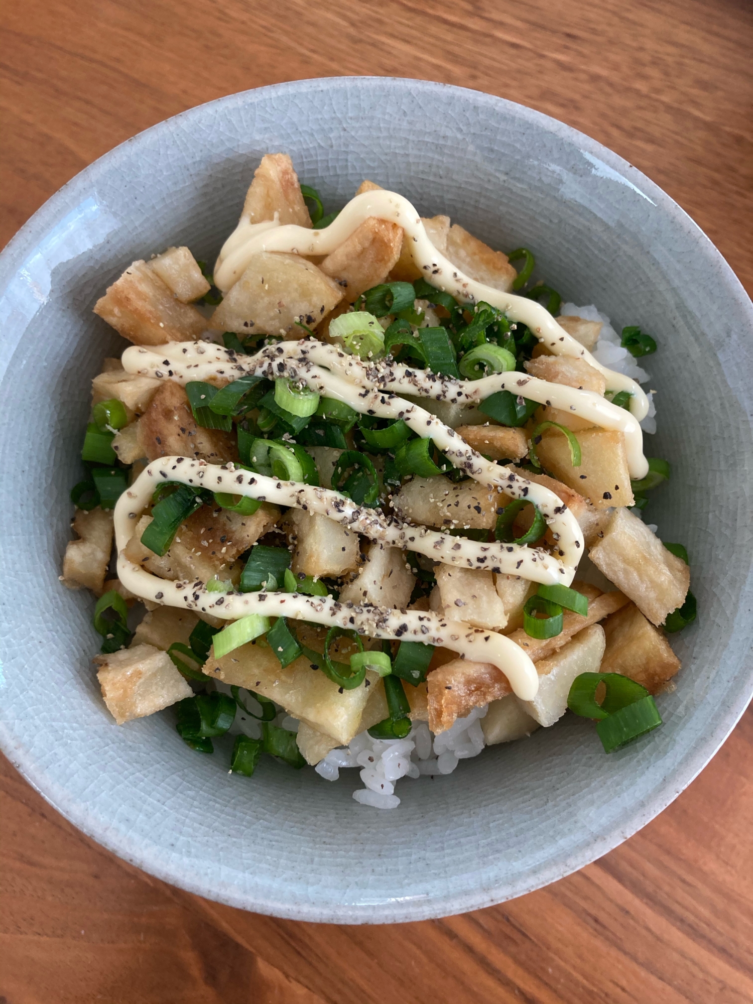 フライドポテト丼