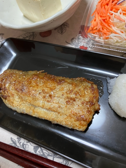 太刀魚のバター醤油ソテー