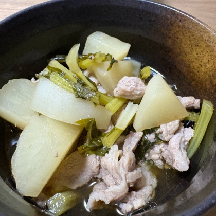 ご飯がすすむ♪カブの煮物