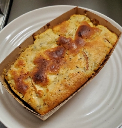 リンゴと紅茶の香り☆簡単パウンドケーキ 