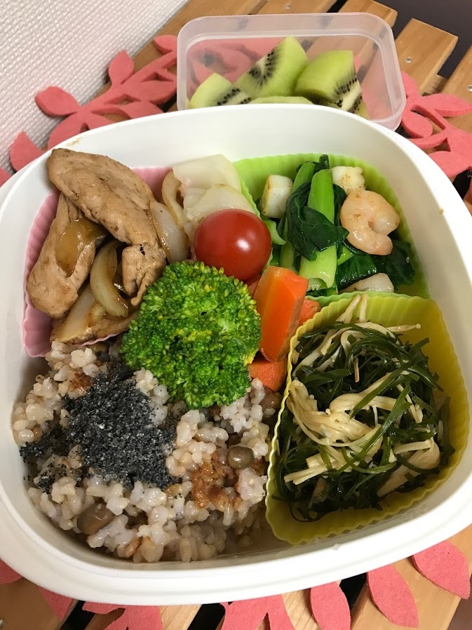 旦那サマ健康弁当☆豚焼肉弁当