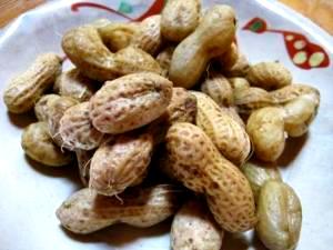 ゆで落花生