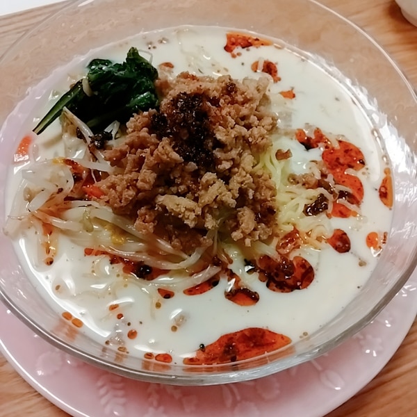 豆乳と麺つゆで 冷やし担々麺 レシピ 作り方 By Aya ちゃん 楽天レシピ 豆乳と麺つゆで 冷やし担々麺 レシピ 作り方 By Aya ちゃん 楽天レシピ