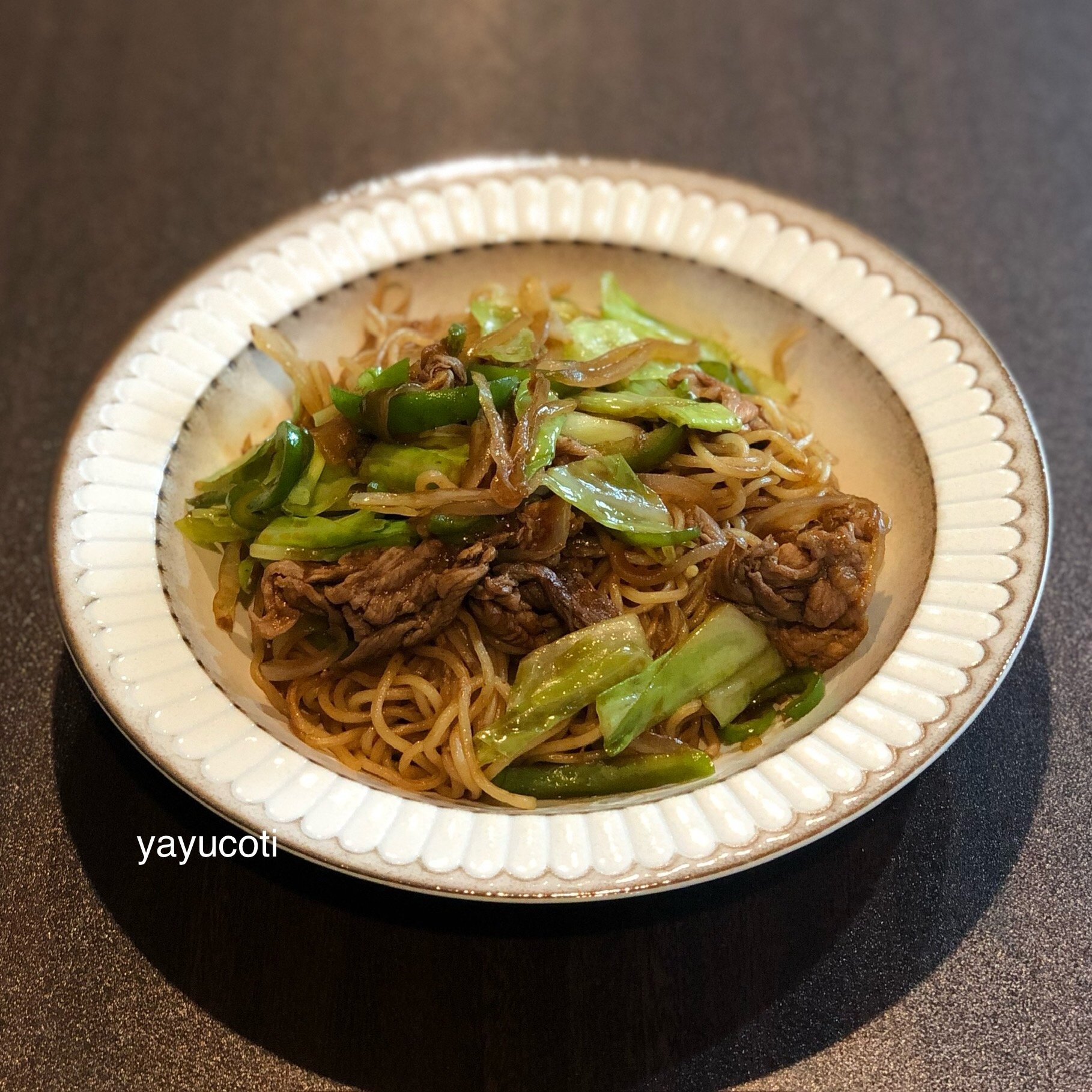 ちょい足しでコク旨！焼きそば