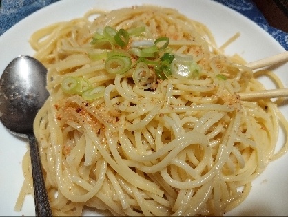 ふりかけで作る簡単タラコスパゲティ