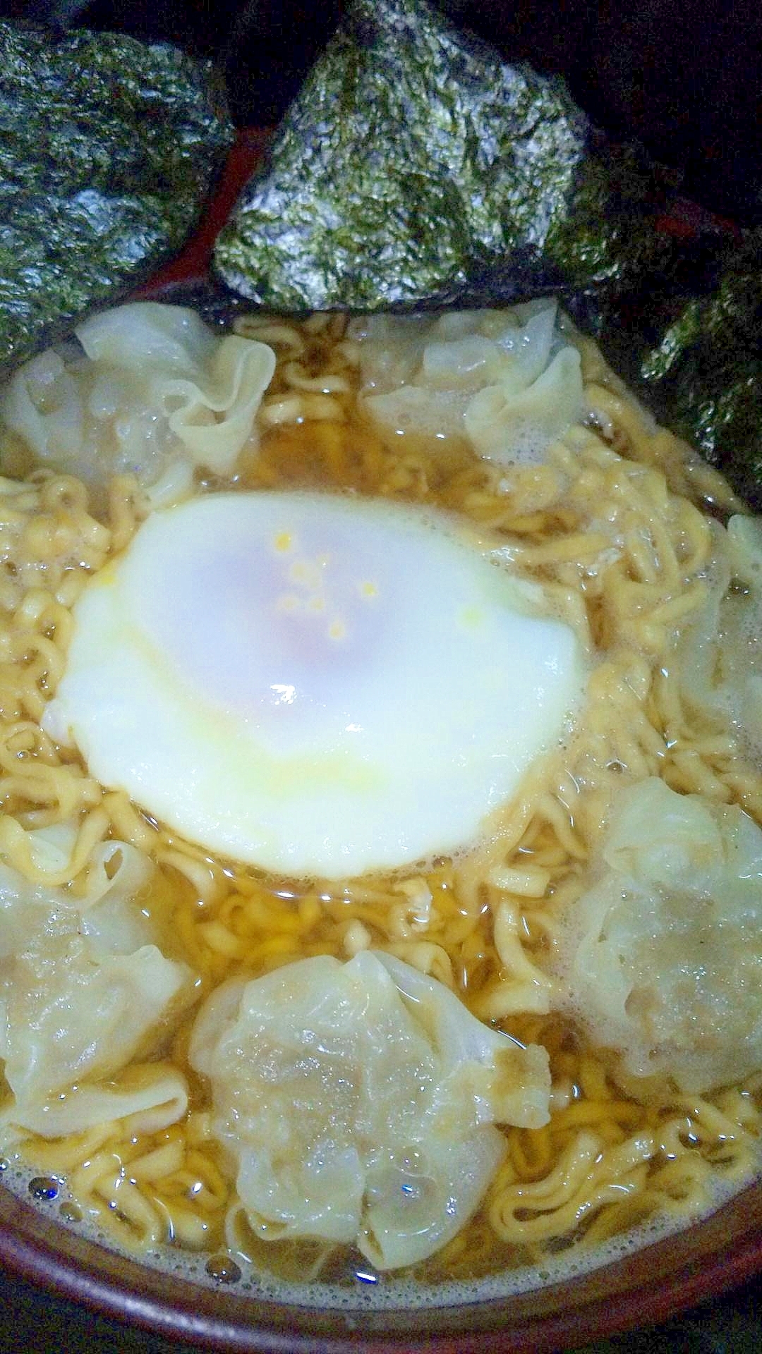 簡単美味 シウマイ卵チキンラーメン レシピ 作り方 By れんど 楽天レシピ