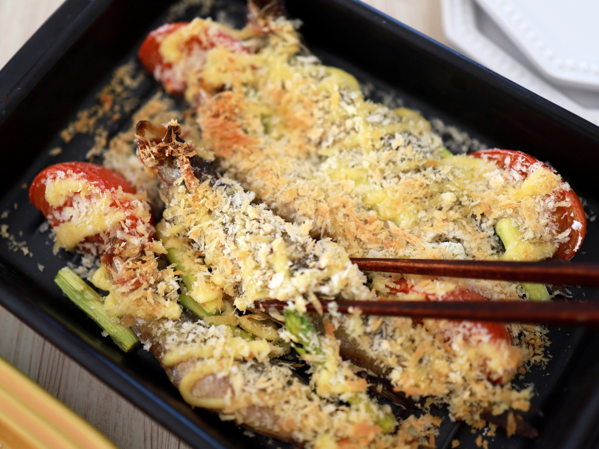 ししゃもをメインに!簡単旨い☆マヨネーズパン粉焼き