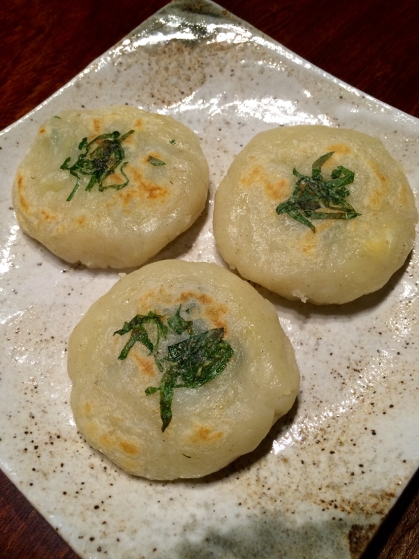 【大葉チーズいももち】おつまみにも♪
