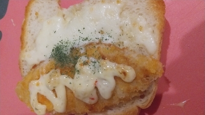 昨夜の残りの白身フライて♪
美味しくいただきました(*^^*)
ありがとうございました！