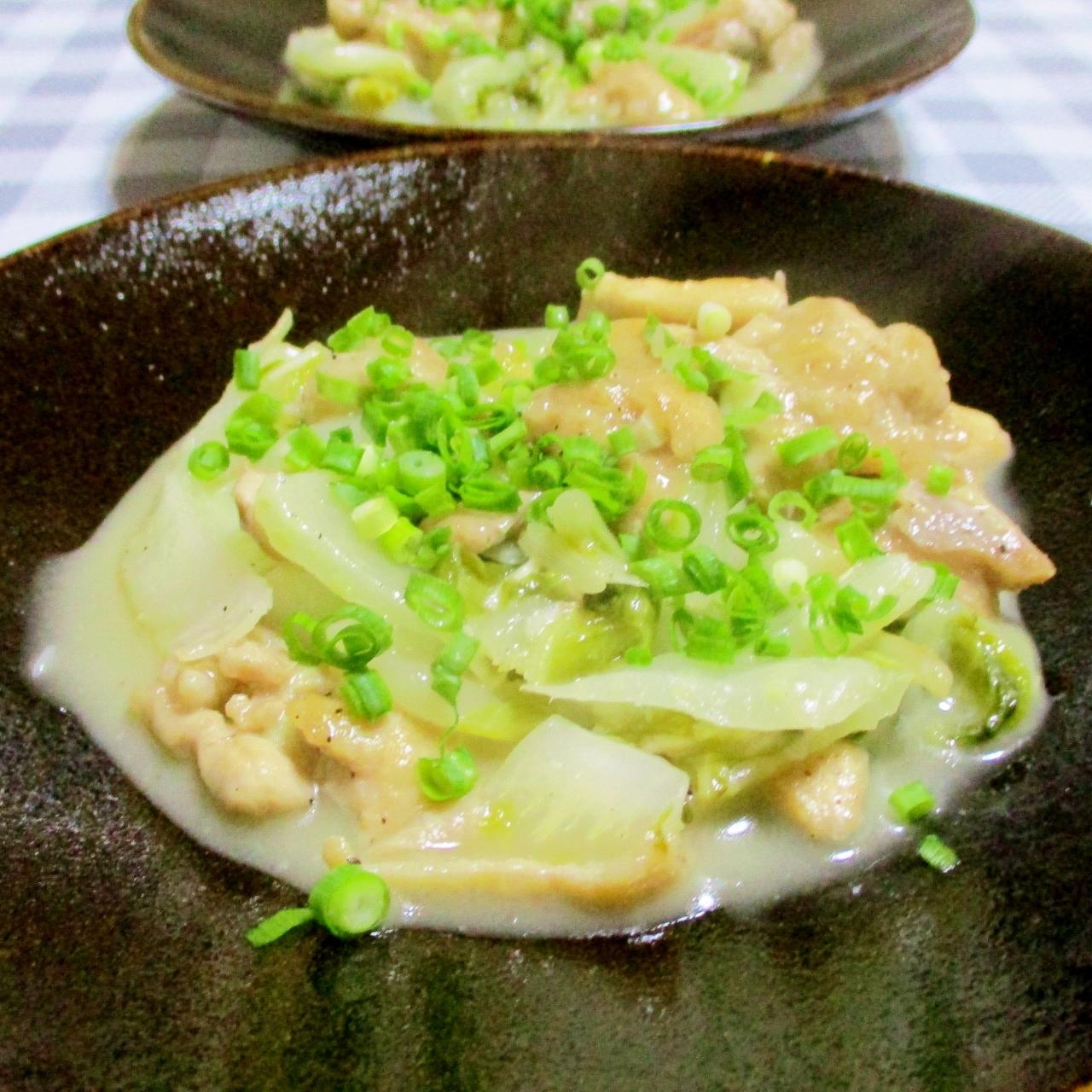 ほっこり美味♪鶏と白菜の塩だれ炒め