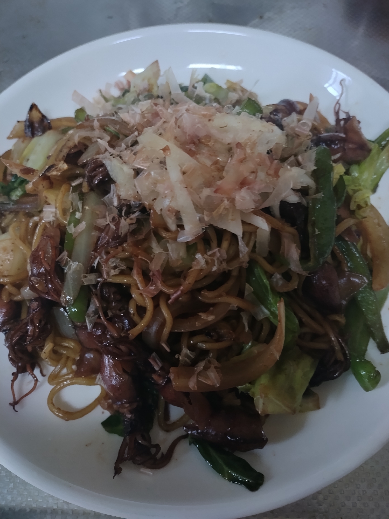 ホタルイカの焼きそば