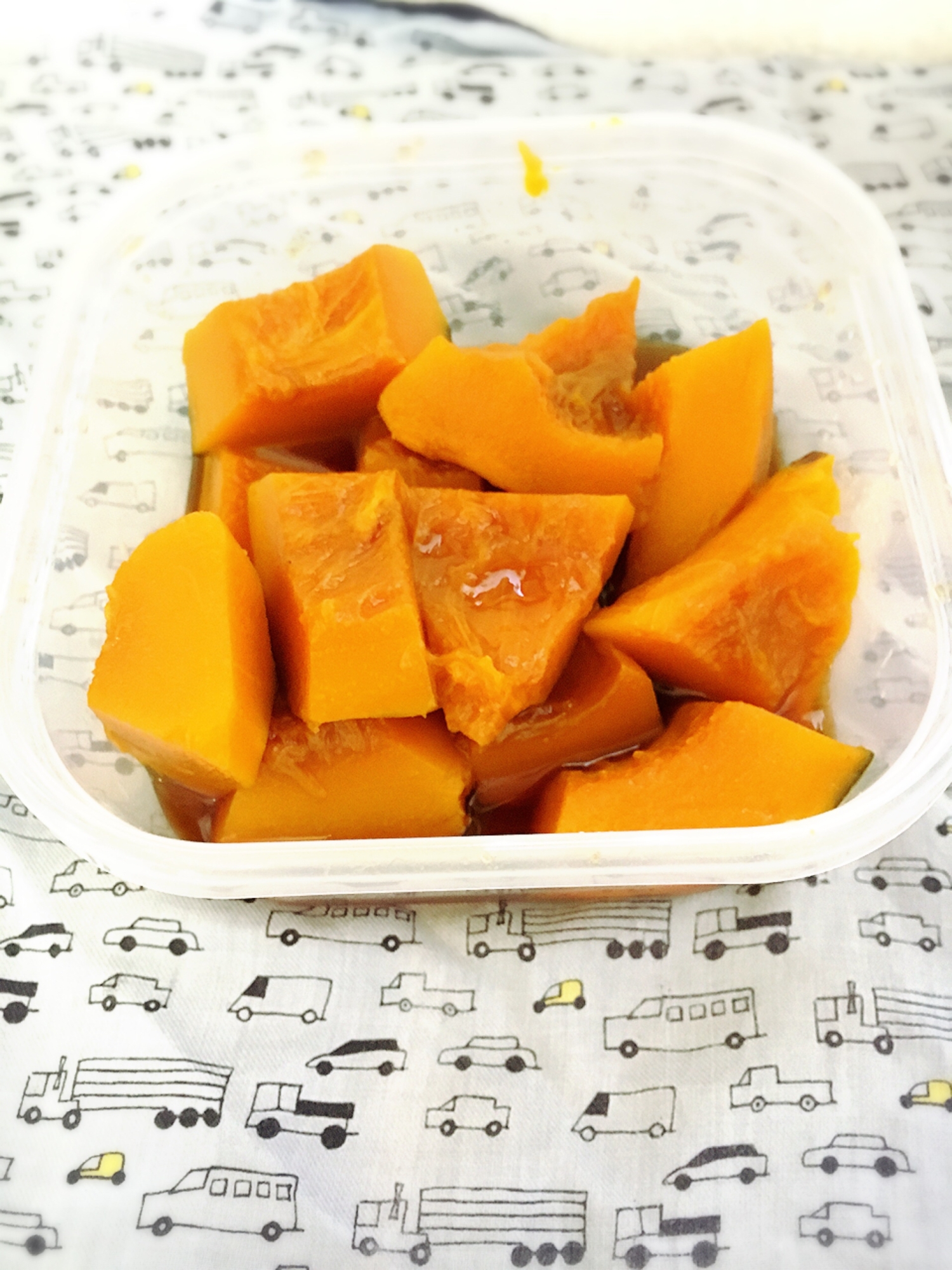 簡単☆パパ飯☆かぼちゃの煮付け
