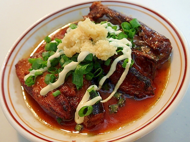 缶詰使用 葱 マヨ 生姜で さんまの蒲焼 レシピ 作り方 By ぷ みぃまま 楽天レシピ