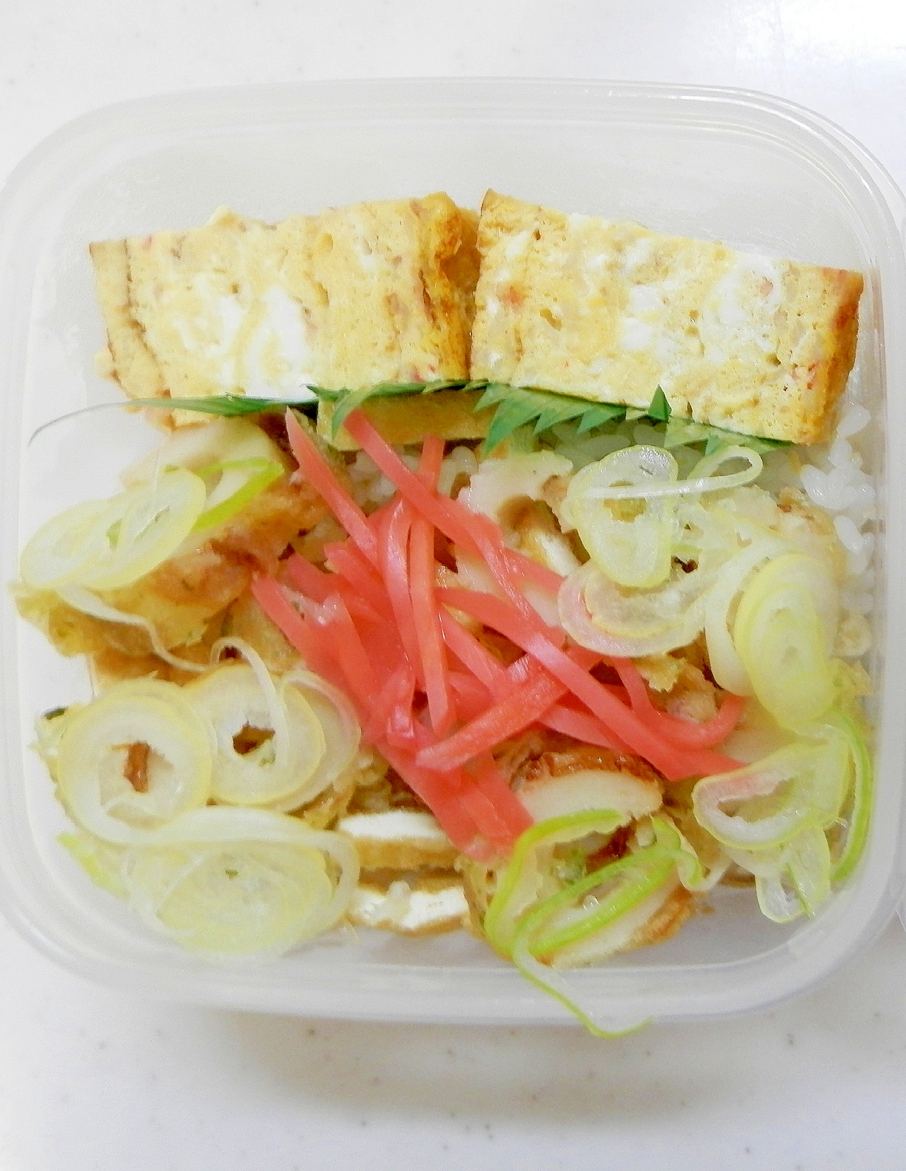 安くて簡単!きつねとたぬきで天丼風