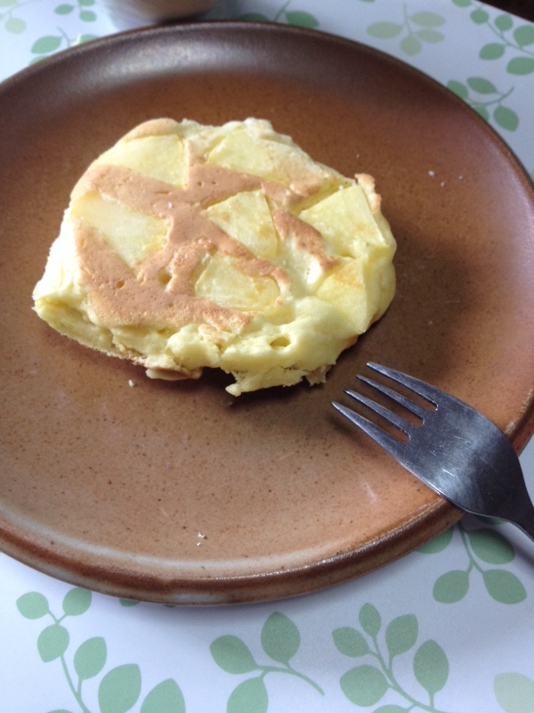 子供のおやつに りんご入りホットケーキ レシピ 作り方 By あおばーば 楽天レシピ