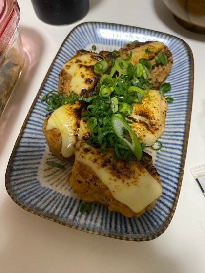子供が大好き☆つくねのチーズのせ