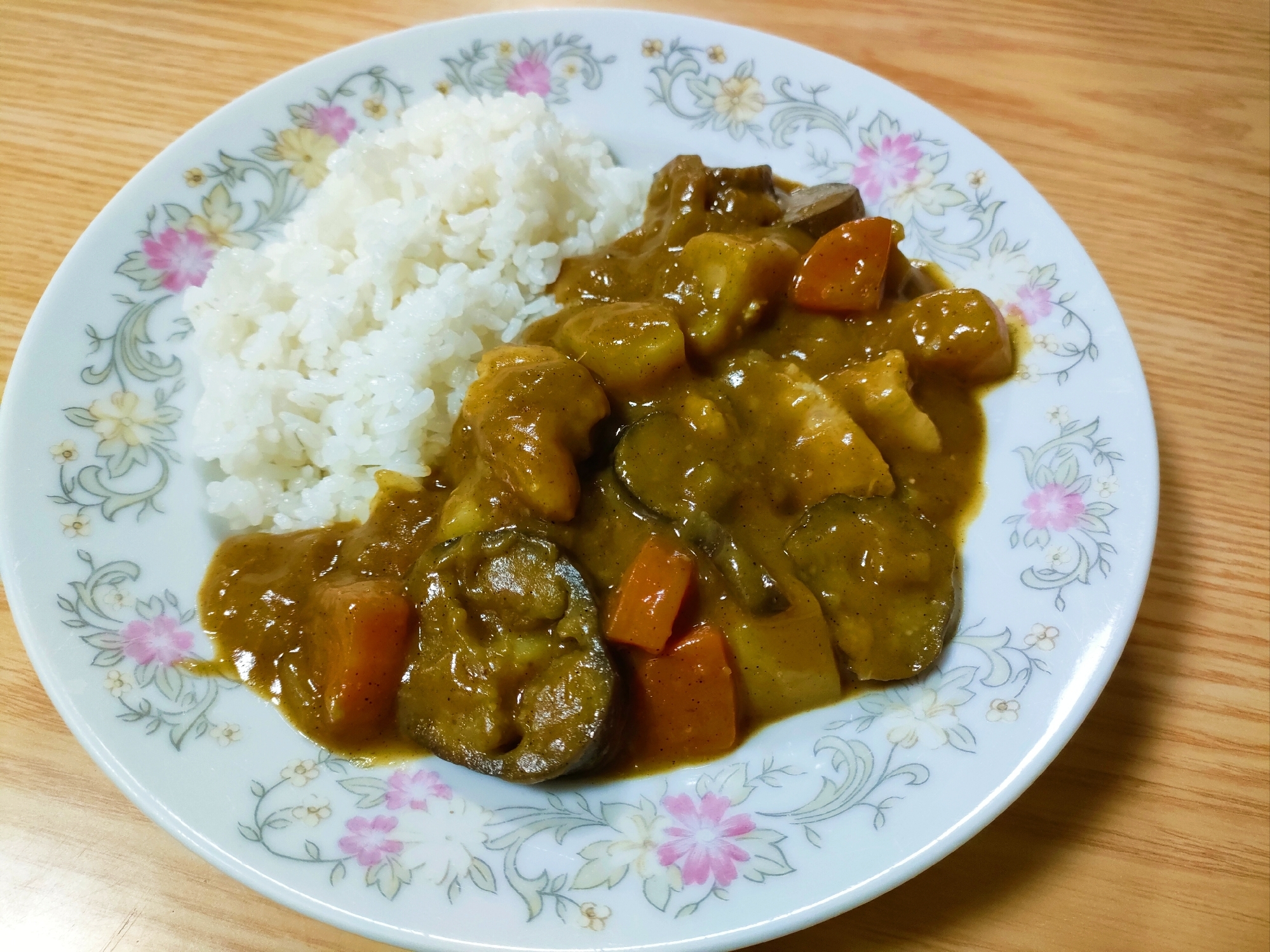 2種類のルウで☆なす入りチキンカレー