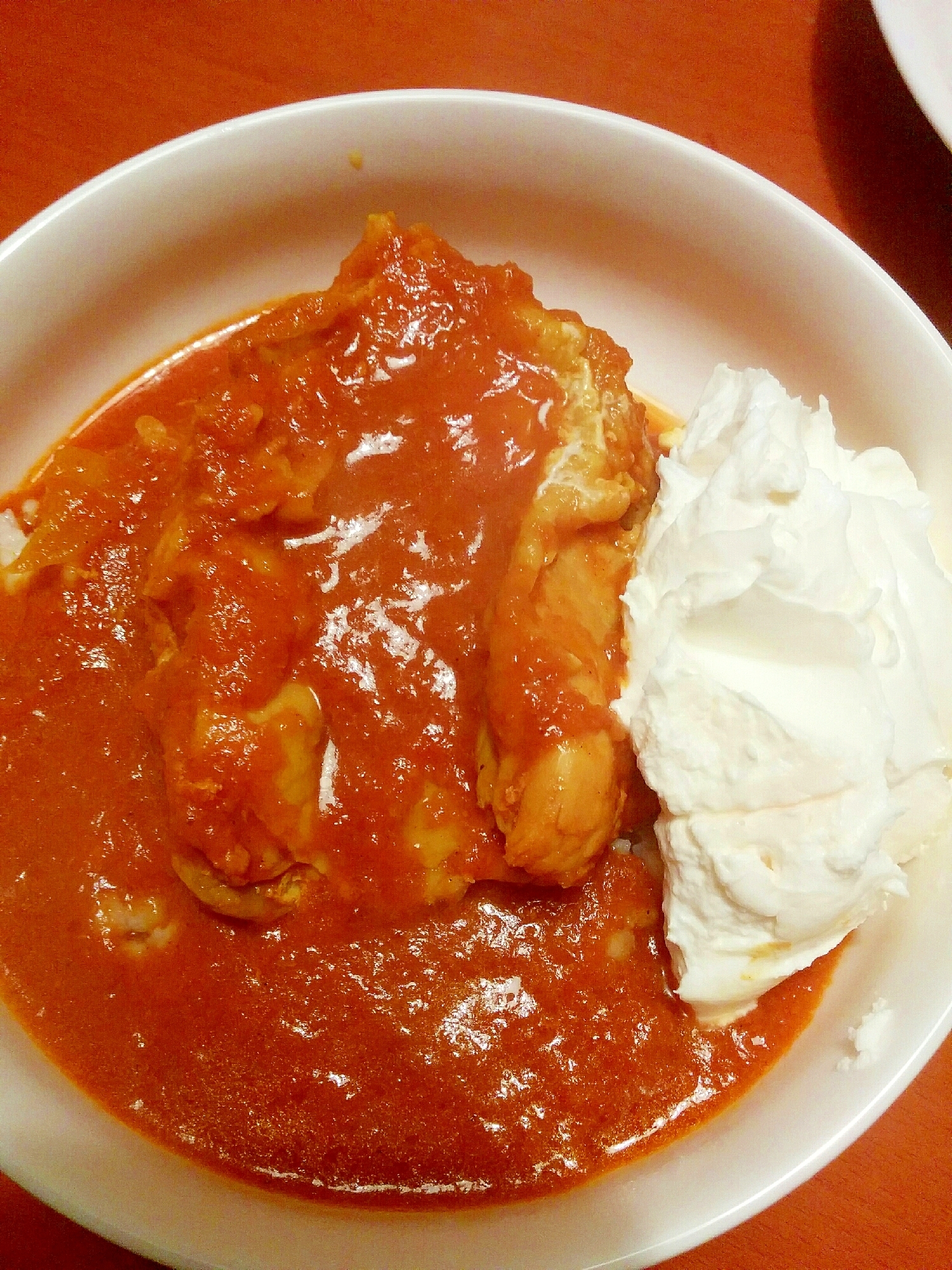 カレー粉のみ　ミキサーで簡単　スパイスチキンカレー