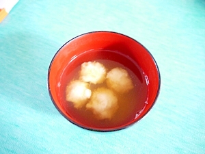 里芋だんごのお吸い物 レシピ 作り方 By ぎにゅ 楽天レシピ