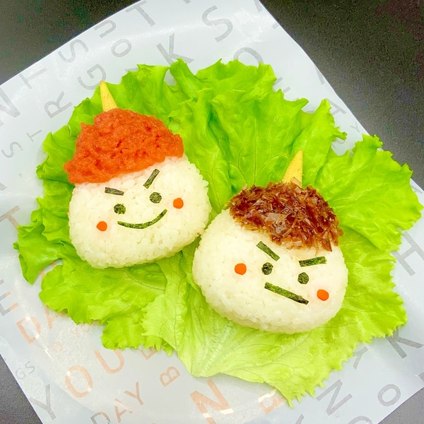 節分の日のキャラ弁 彡鬼ぎりくん レシピ 作り方 By やっさん 楽天レシピ 節分の日のキャラ弁 彡鬼ぎりくん レシピ 作り方 By やっさん 楽天レシピ