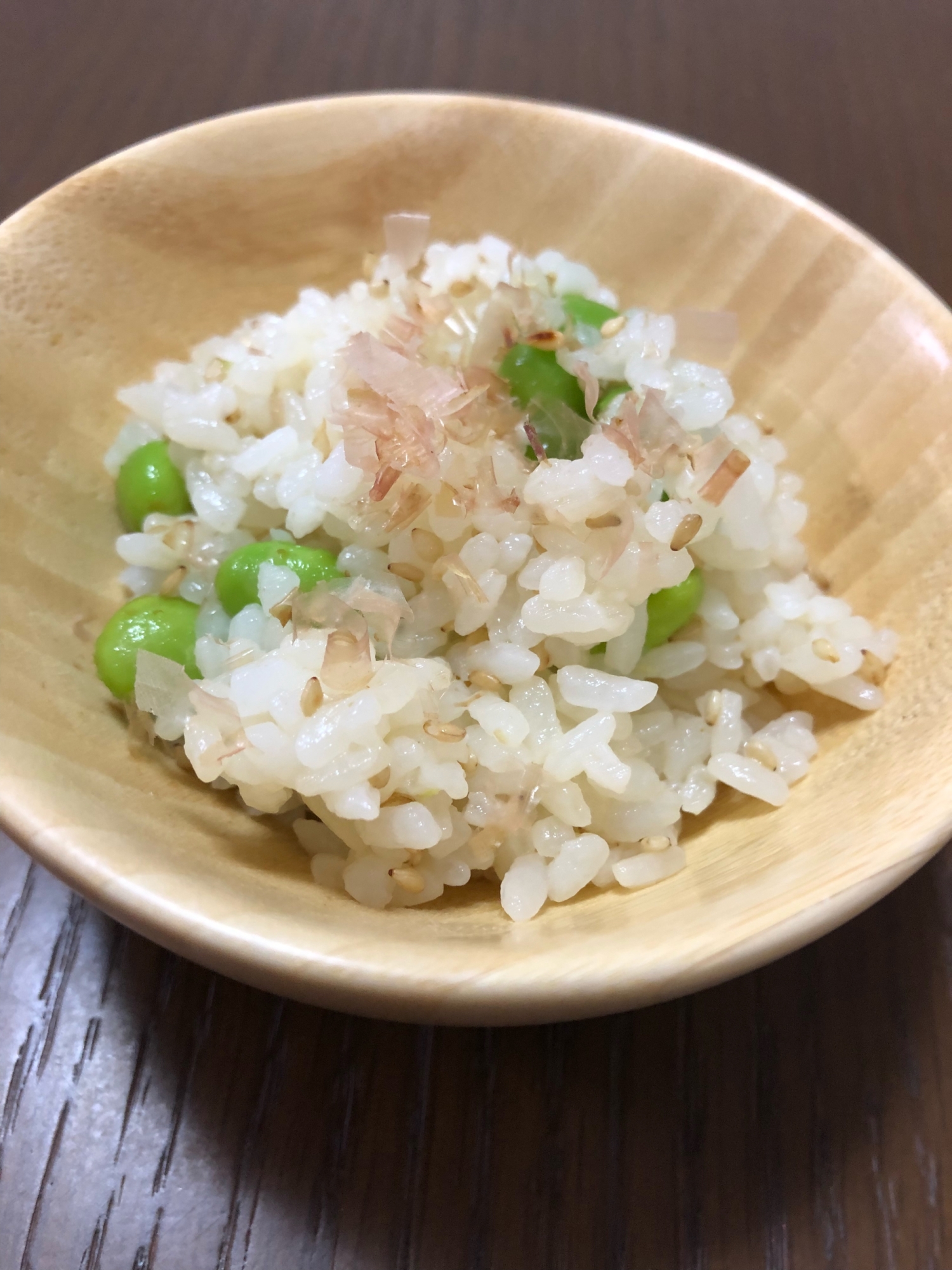 【幼児食】とりわけ可能！バター香る枝豆ごはん♪