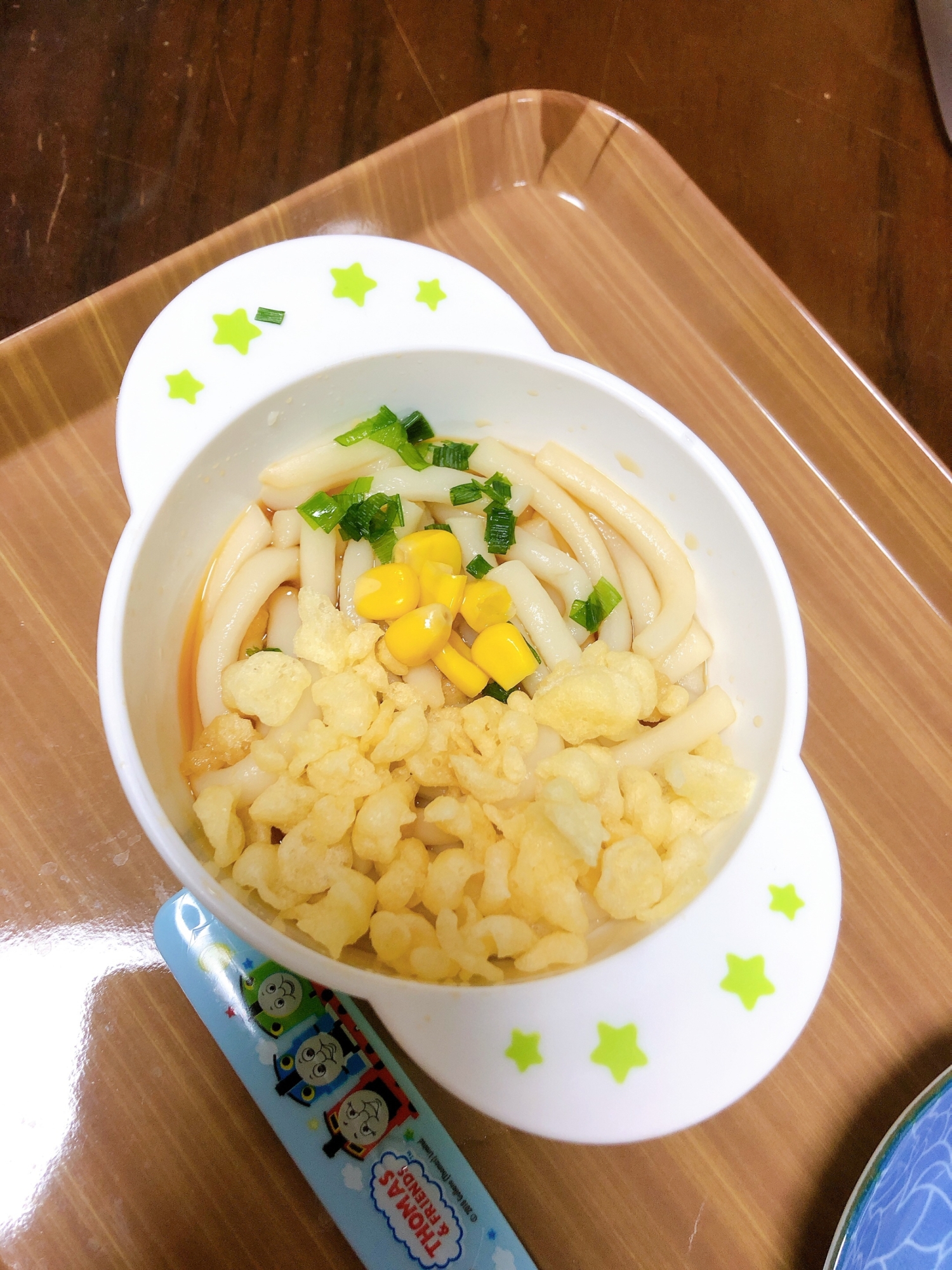 幼児食♡たぬきうどん