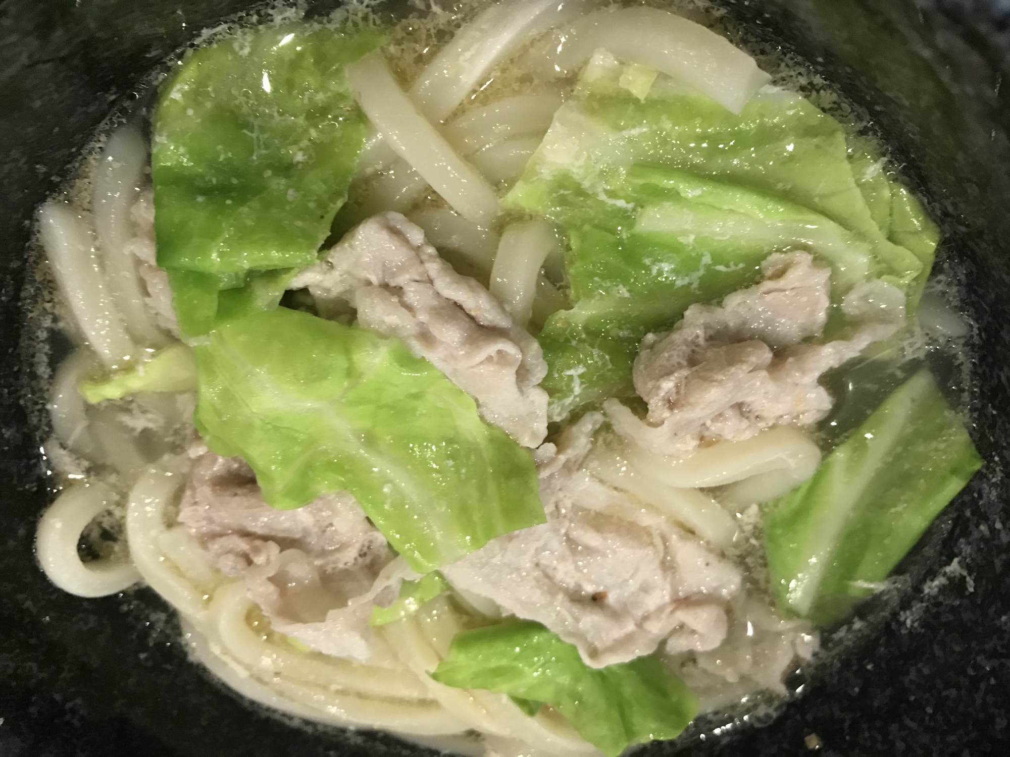 包丁、まな板不要！あっさり美味しい豚肉うどん