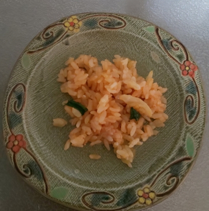国産チーズ♪ケチャップライス