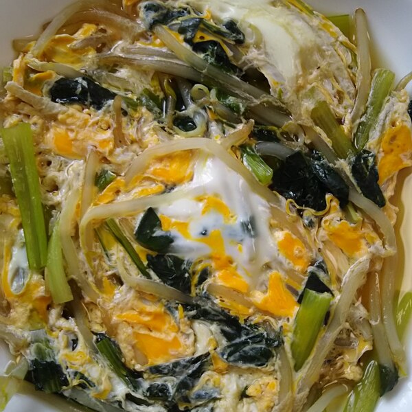 小松菜とモヤシの卵とじ レシピ 作り方 By こころママ 楽天レシピ 小松菜とモヤシの卵とじ レシピ 作り方 By こころママ 楽天レシピ