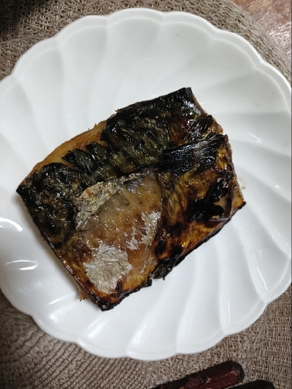 塩麹で焼きさば