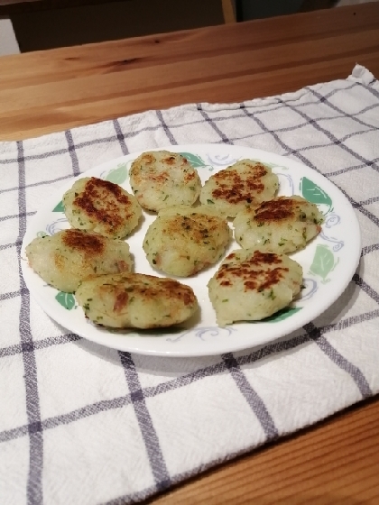 離乳食後期♪じゃがいもとツナのお焼き