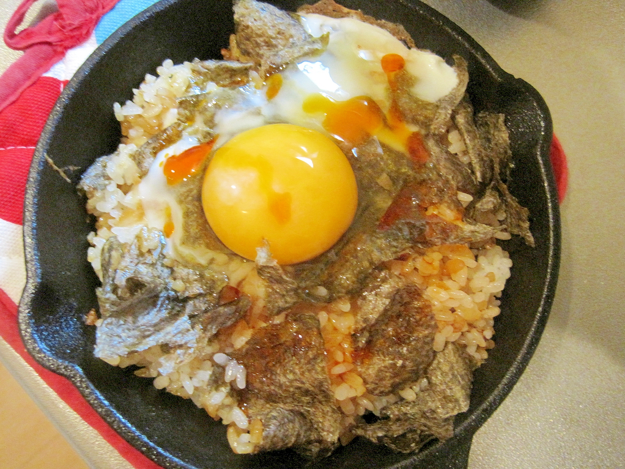 焼き海苔ビビンバ