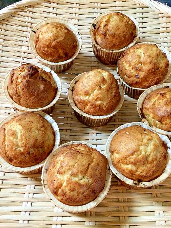 バナナとクルミのマフィン レシピ 作り方 By きのこのみみ 楽天レシピ バナナとクルミのマフィン レシピ 作り方 By きのこのみみ 楽天レシピ