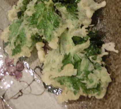 セロリの葉っぱ初めて天ぷらにしました〜☆美味しかったです♪塩で食べるより天つゆの方が好き(笑)
ごちそうさまでしたm(_ _)m