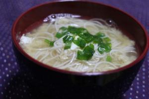 素麺の入ったお吸い物 レシピ 作り方 By Chako07 楽天レシピ