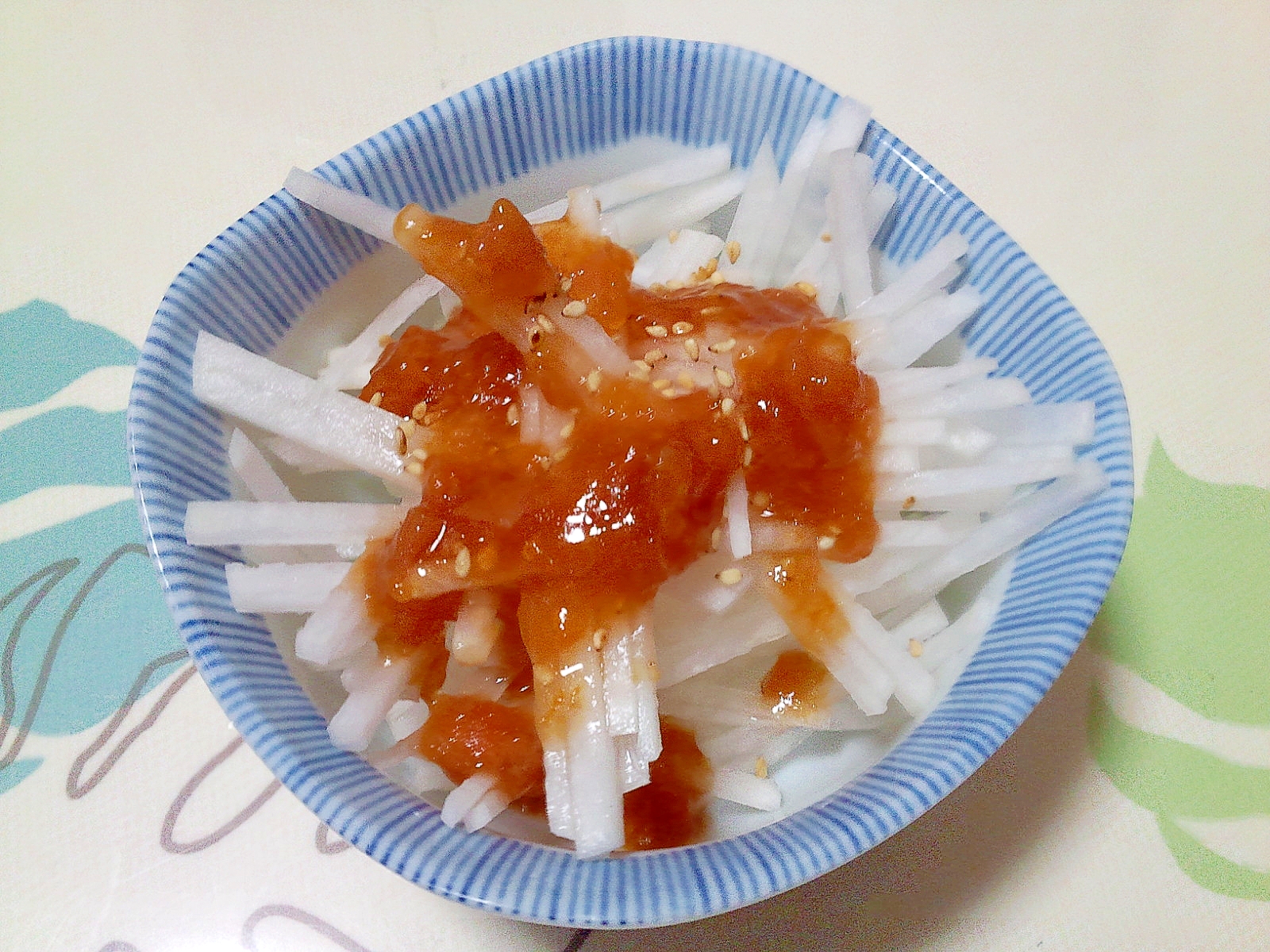 千切り大根の梅ソース＋＋