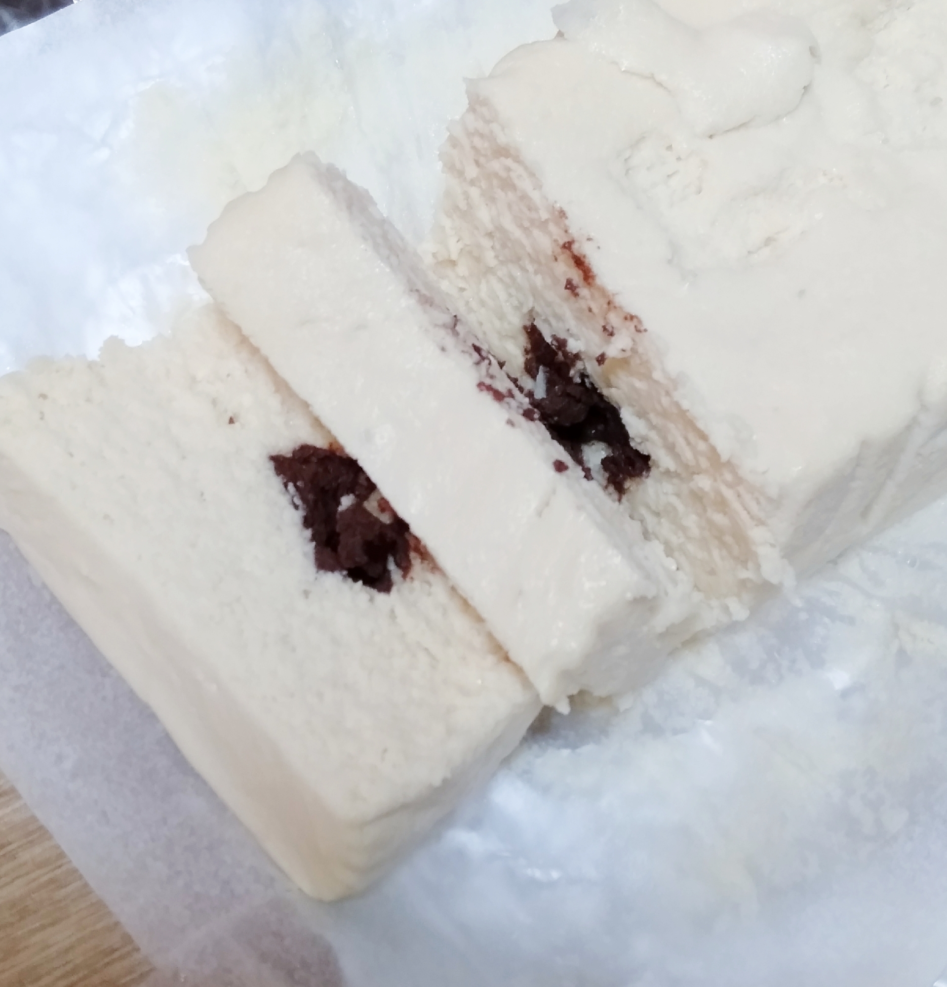 クリチ不使用!ヨーグルト&豆腐レアチーズ風ケーキ