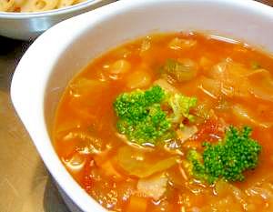 野菜不足解消 具だくさんトマトスープ レシピ 作り方 By Chyonyon 楽天レシピ