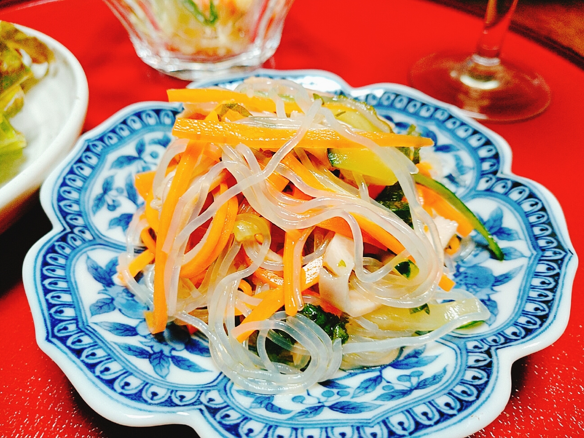 とっても美味しい 中華風の簡単春雨サラダ レシピ 作り方 By めがねのしし 楽天レシピ とっても美味しい 中華風の簡単春雨サラダ レシピ 作り方 By めがねのしし 楽天レシピ