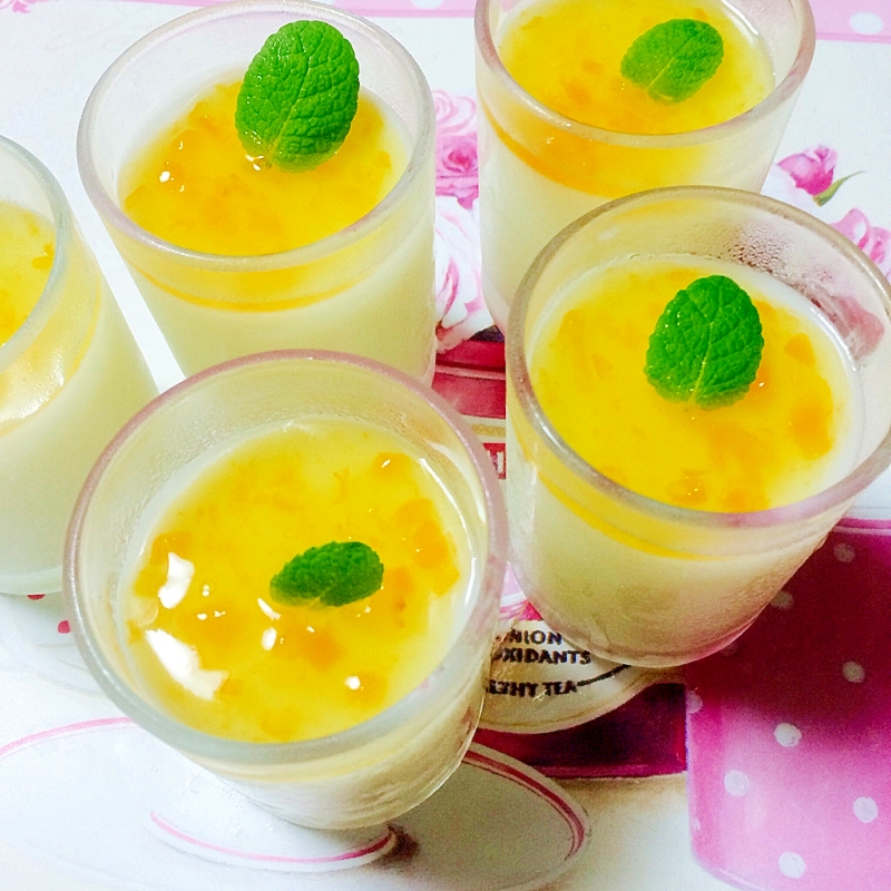 市販の粉で簡単 杏仁豆腐のあんずソースかけ レシピ 作り方 By Polaris36 楽天レシピ