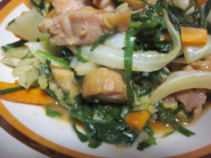 豚肉の中華炒め
