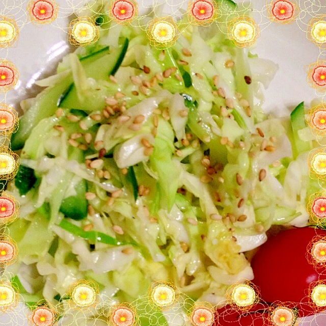 キャベツとキュウリの簡単サラダ レシピ 作り方 By いの りんご 楽天レシピ キャベツとキュウリの簡単サラダ レシピ 作り方 By いの りんご 楽天レシピ