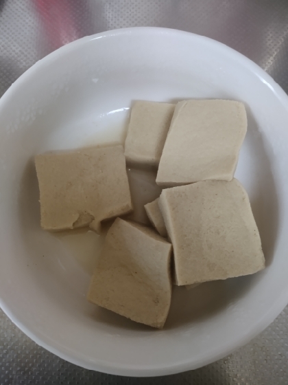 戻さずそのまま☆ふんわり甘い高野豆腐の含め煮