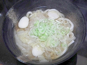 ほっこり♪ アゴ出汁野菜うどん