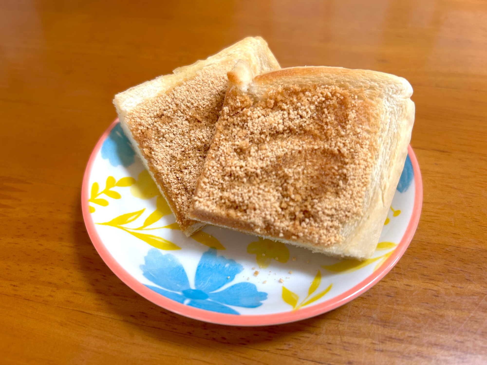 バターきな粉トースト