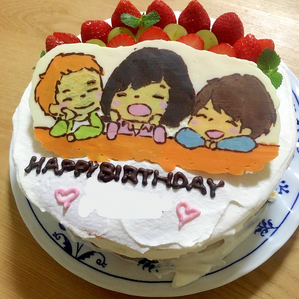 Shishamoのキャラケーキ レシピ 作り方 By Cherry05 楽天レシピ Shishamoのキャラケーキ レシピ 作り方 By Cherry05 楽天レシピ