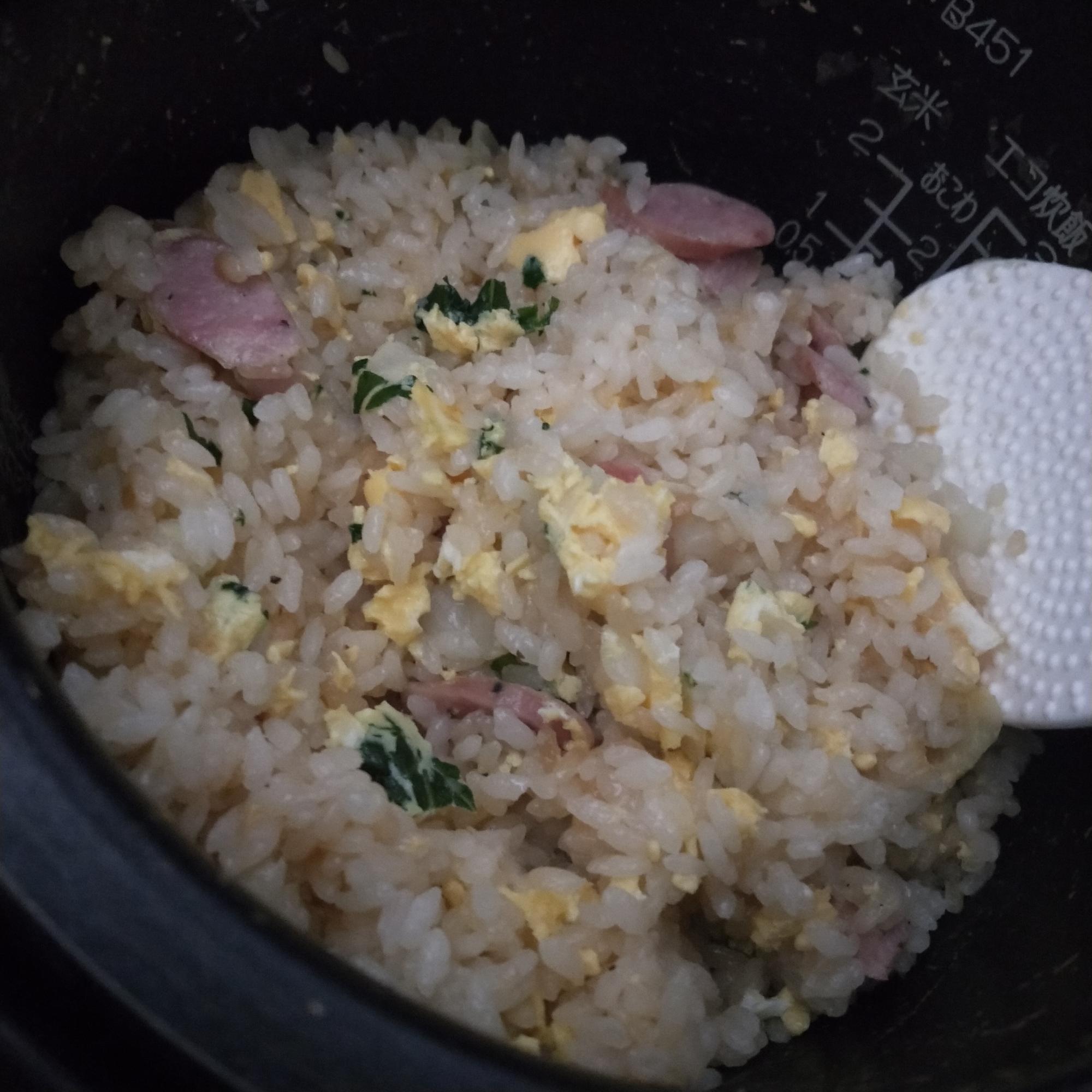 炊飯器チャーハン