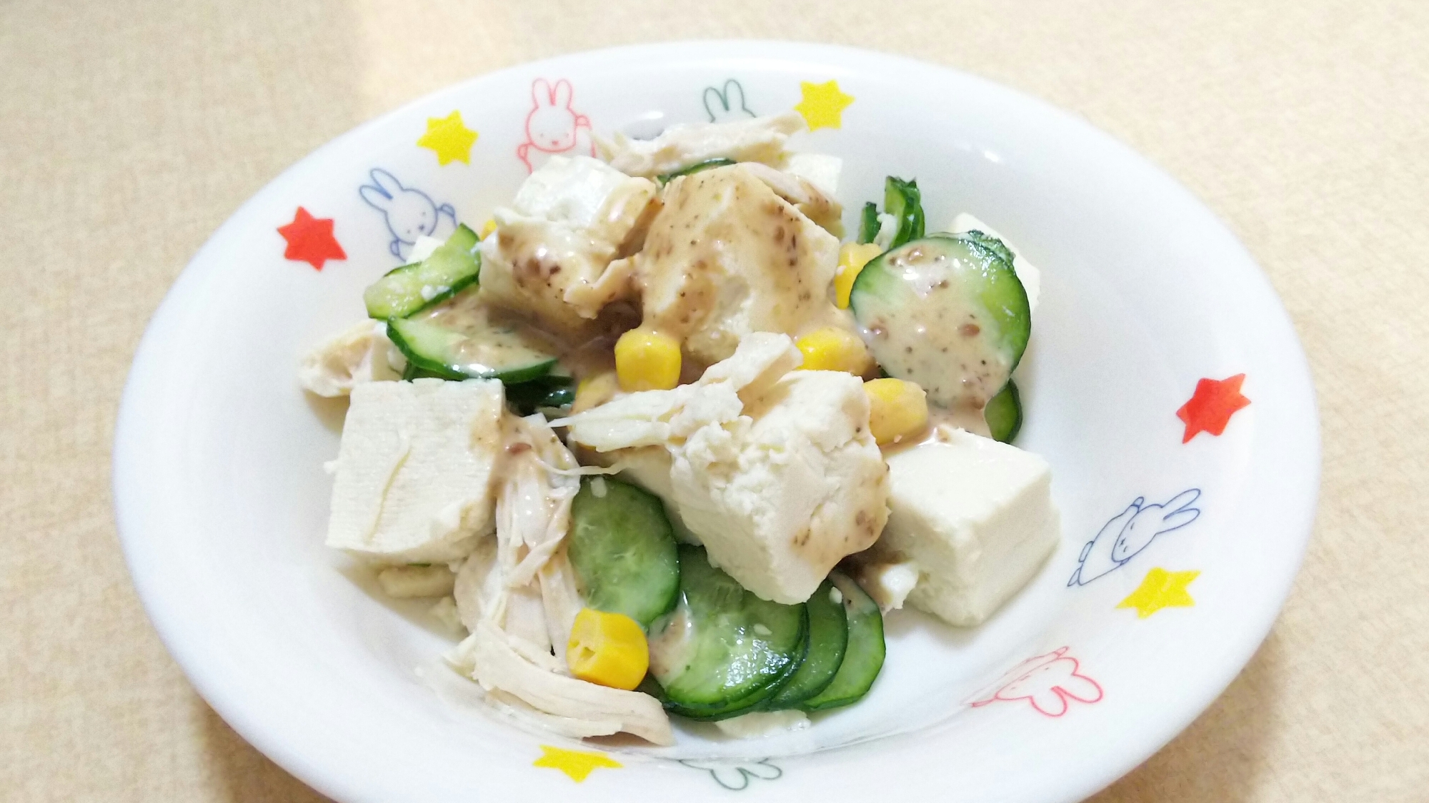 棒々鶏（バンバンジー）風の豆腐サラダ