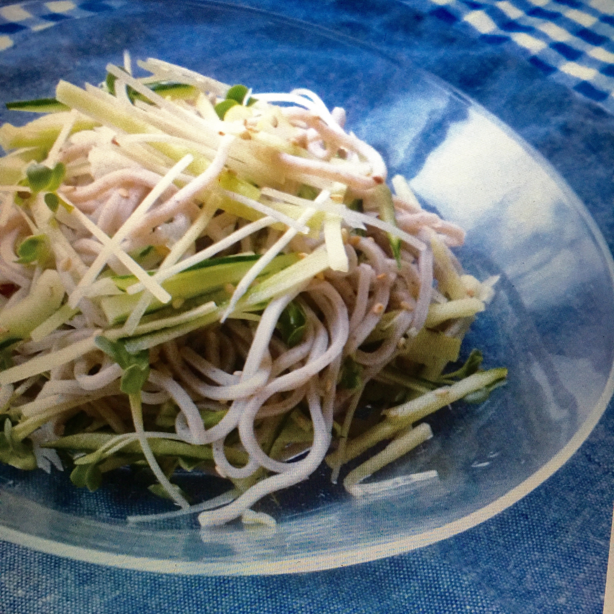 蕎麦サラダ