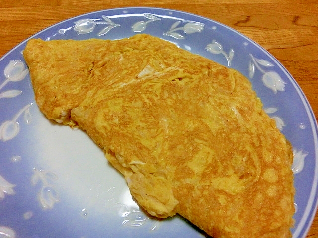 たまご焼きに、山芋を練り込みました。